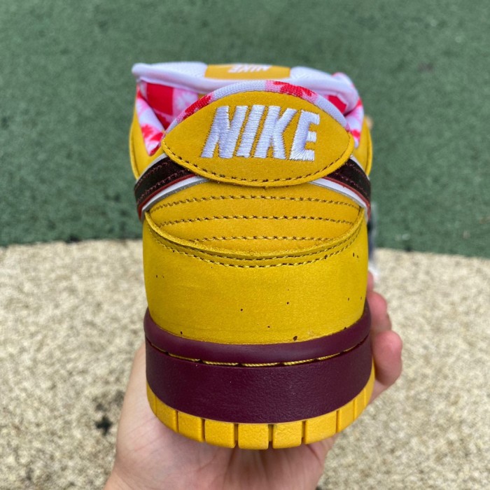 Authentic Nike Dunk SB Concepts Yellow Lobster