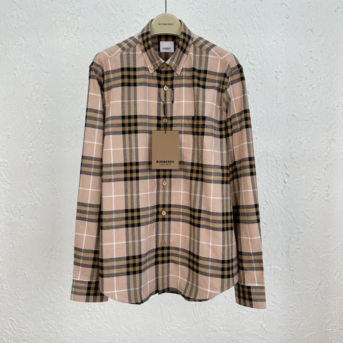 Burberry Shirt High End Quality-068