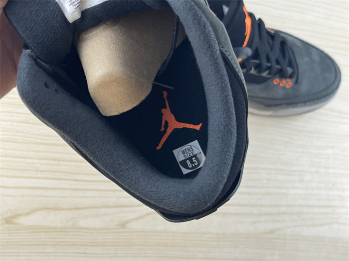 Authentic Air Jordan 3 “Fear”2023