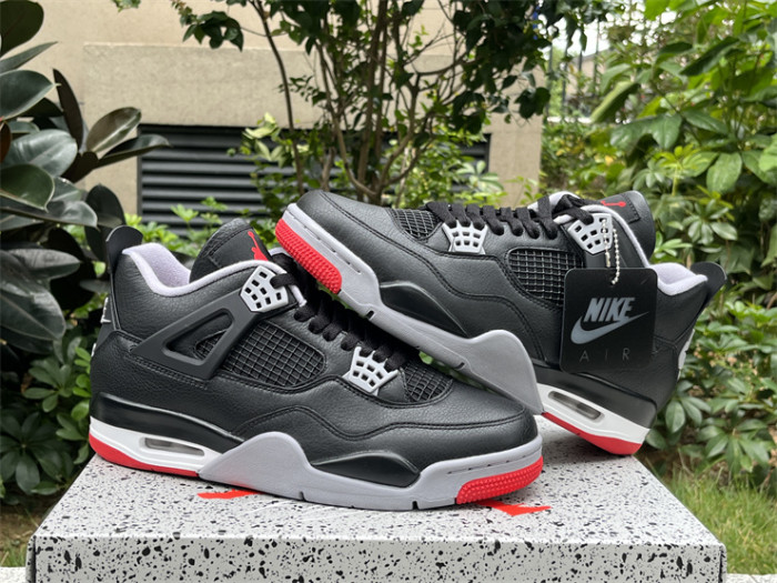 Authentic Air Jordan 4 “Bred Reimagined”