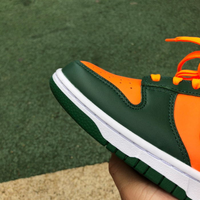 Authentic Nike Dunk Low “Miami Hurricanes”