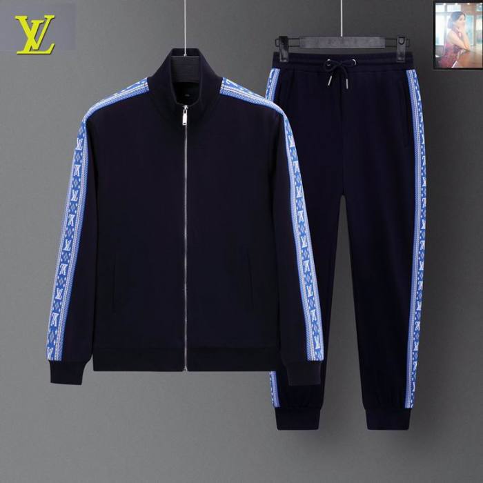LV long sleeve men suit-603(M-XXXL)