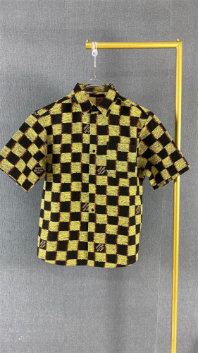 LV Shirt High End Quality-933