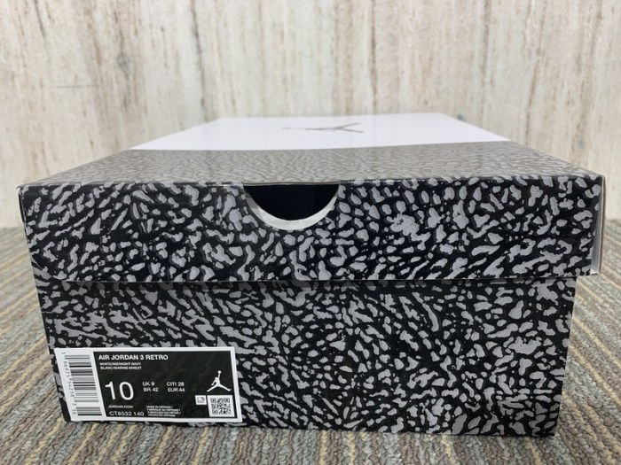 Authentic Air Jordan 3 Retro “Midnight Navy”