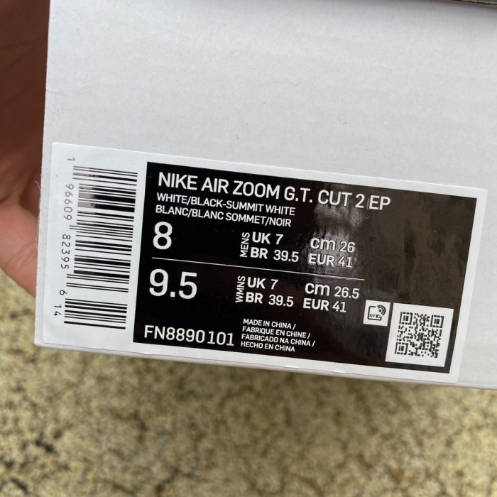 Authentic Nike Air Zoom G.T.Cut 2.0 Sabrina