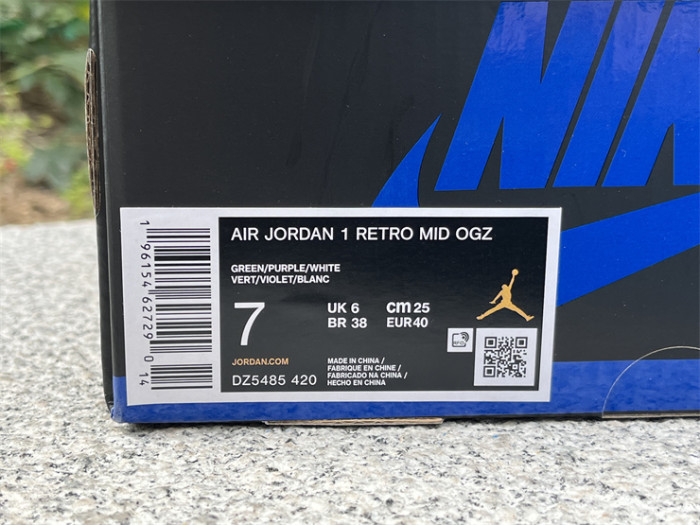 Authentic Zion Williamson x Air Jordan 1 High OG “Voodoo”