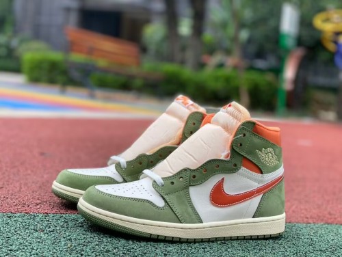 Authentic Air Jordan 1 Retro High OG Craft “Celadon”