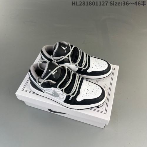Perfect Air Jordan 1 Low shoes-072