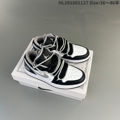 Perfect Air Jordan 1 Low shoes-070