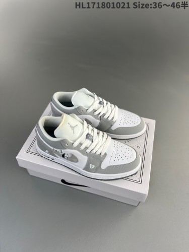 Perfect Air Jordan 1 Low shoes-035
