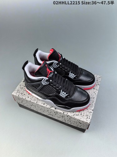 Perfect Jordan 4 women shoes-050