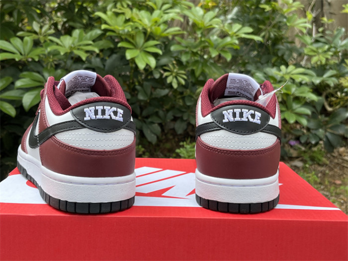 Authentic Nike Dunk Low Dark Team Red