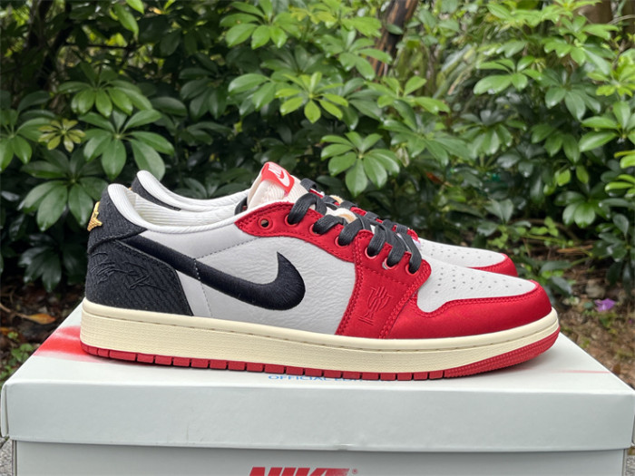 Authentic Trophy Room x Air Jordan 1 Low OG “Home”