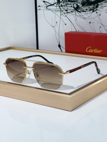 Cartier Sunglasses AAAA-5099