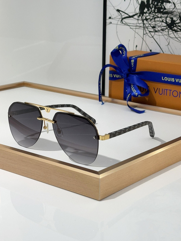 LV Sunglasses AAAA-4038