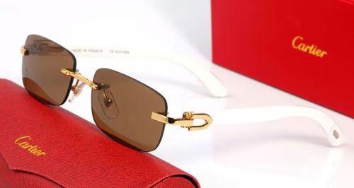 Cartier Sunglasses AAAA-5187