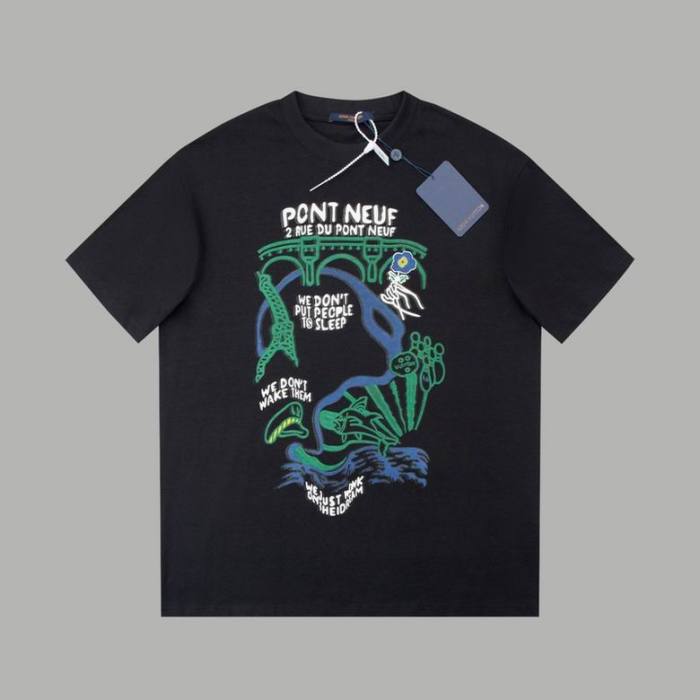 LV t-shirt men-5529(XS-L)