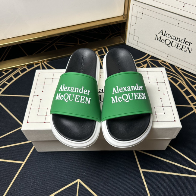Alexander McQueen men slippers AAA-020