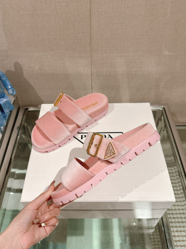 Prada women slippers 1：1 quality-102