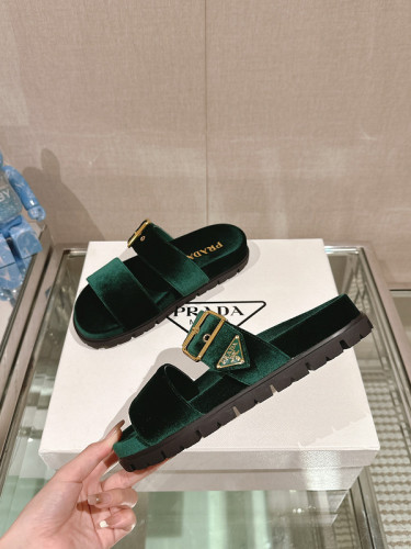 Prada women slippers 1：1 quality-101