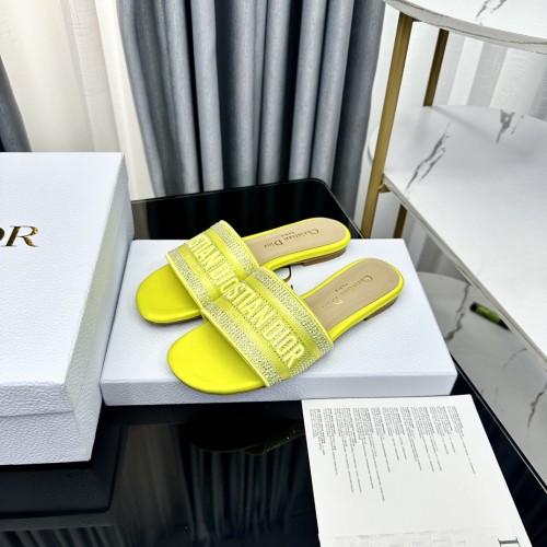 Dior women slippers 1：1 quality-291