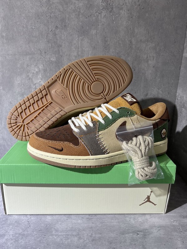 Authentic Zion Williamson x Air Jordan 1 Low OG “Voodoo” Women