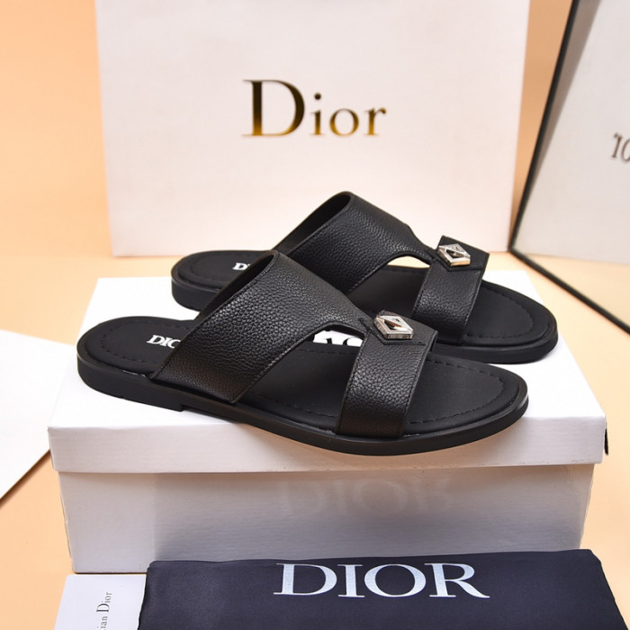 Dior men slippers1：1 quality-158