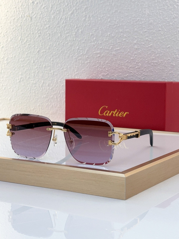 Cartier Sunglasses AAAA-5746