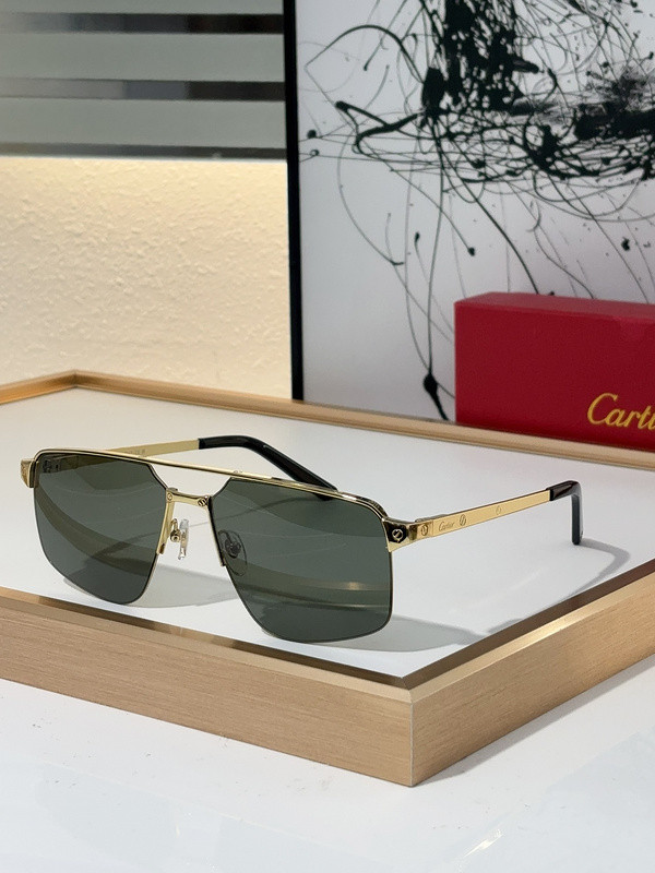 Cartier Sunglasses AAAA-5423