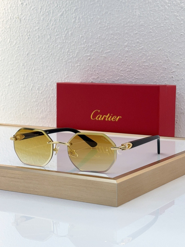 Cartier Sunglasses AAAA-5573