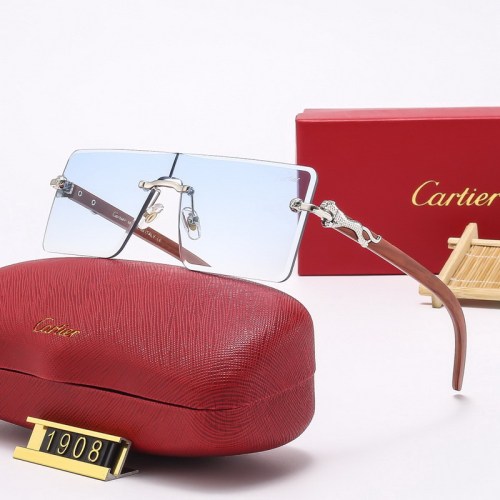 Cartier Sunglasses AAA-2934
