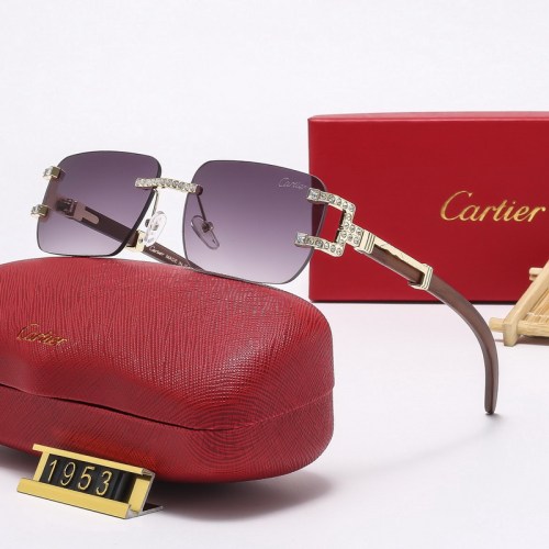 Cartier Sunglasses AAA-2880