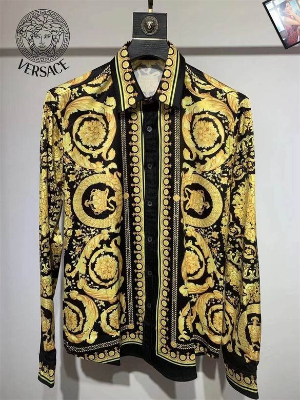 Versace long sleeve shirt men-303(S-XXL)