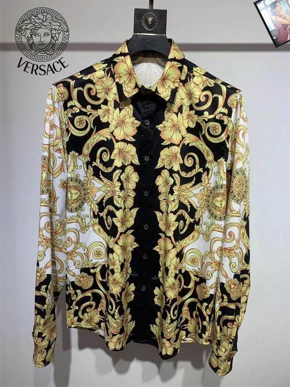 Versace long sleeve shirt men-305(S-XXL)