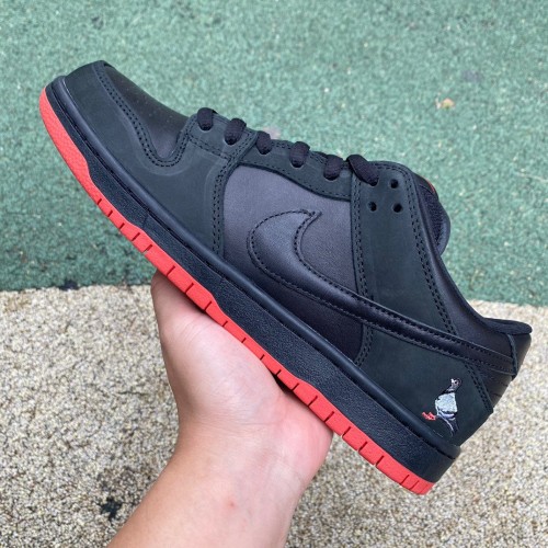 Authentic Nike SB Dunk Low Black Pigeon