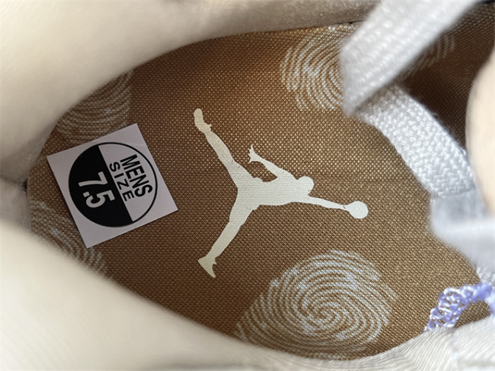 Authentic Air Jordan 8 Retro Champagne Gold White