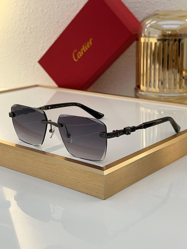 Cartier Sunglasses AAAA-6844