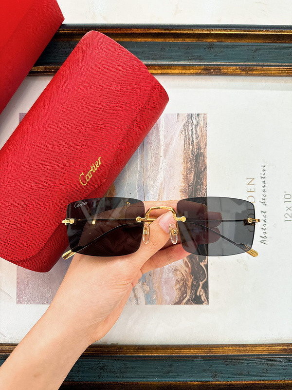 Cartier Sunglasses AAAA-5995