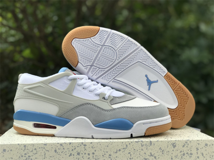 Authentic Air jordan 4 RM “White Neutral Grey”