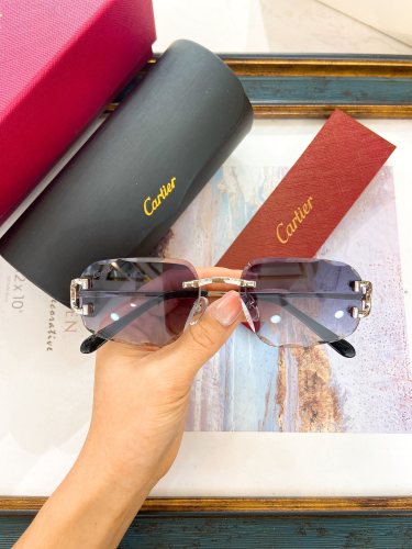 Cartier Sunglasses AAAA-8125