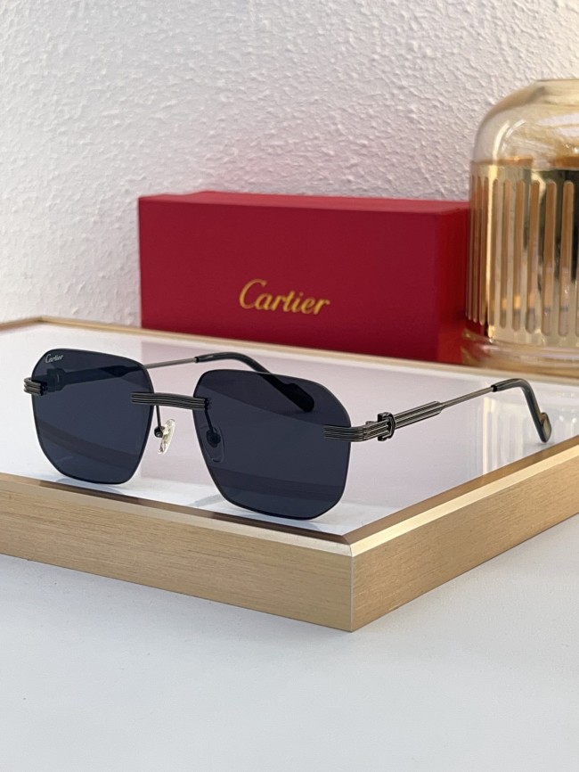 Cartier Sunglasses AAAA-7827