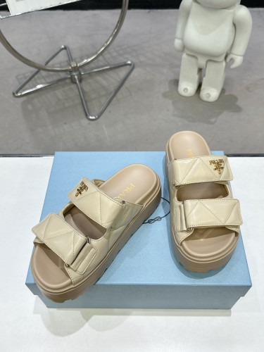 Prada women slippers 1：1 quality-115