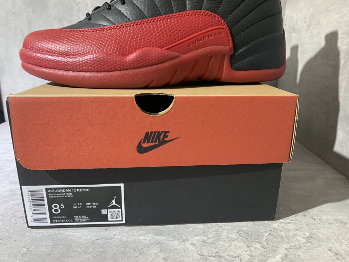 Authentic Air Jordan 12 “Flu Game” 2025
