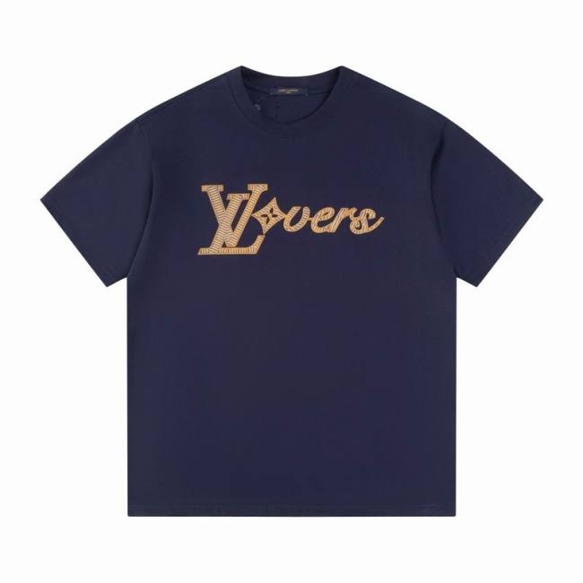 LV  t-shirt men-8406(XS-L)