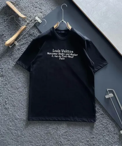 LV  t-shirt men-7421(M-XXXL)