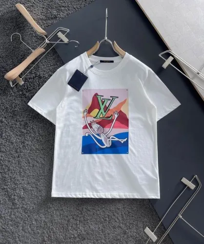 LV  t-shirt men-7430(M-XXXL)