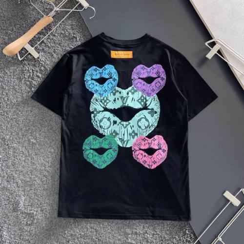 LV  t-shirt men-7402(M-XXXL)