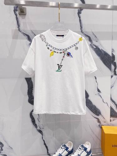 LV  t-shirt men-8506(XS-L)