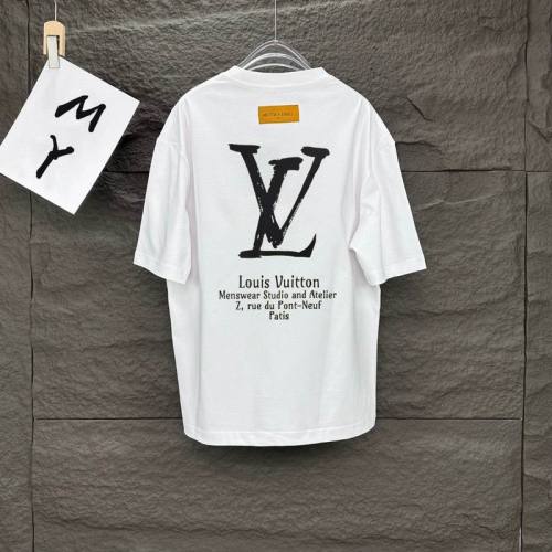 LV  t-shirt men-8732(XS-L)