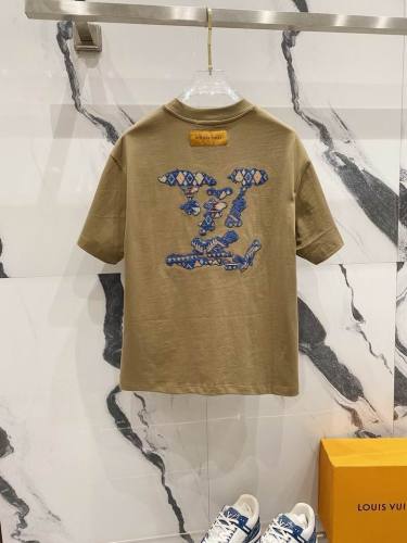 LV  t-shirt men-8128(S-XL)